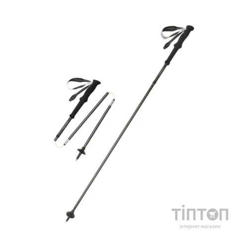 Трекінгові палиці Naturehike CNK2450DS017, 35-110 см, чорна (6927595785416)