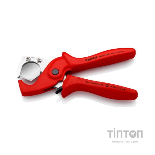 Труборіз KNIPEX для пластикових труб до 25мм (90 20 185)