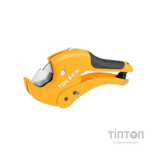 Труборіз Tolsen 225 мм для різки ПВХ труб з автоматичним розкриттям (33001)