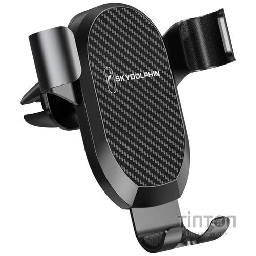 Тримач для смартфона SkyDolphin SH08 Gravity Mount Black (SDAT-000086)