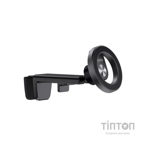 Тримач для смартфонів Canyon Magnetic travel holder OnGrip 11 clip mount Black (CNS-CCHM11)