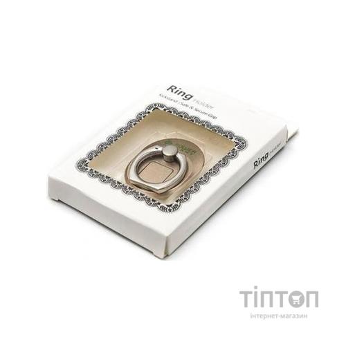 Тримач для смартфонів PowerPlant с кольцом, желтый (CA910335)