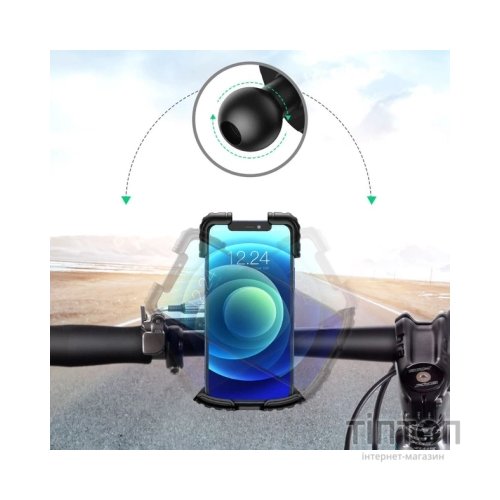 Тримач для смартфонів Ugreen LP494 Bike Phone Mount Black (60548)