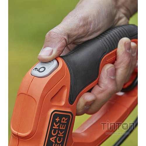 Тример садовий Black&Decker 0.55 кВт, ширина косіння 30 см, 7500 об/хв, вага 2.6 кг (BESTE630)