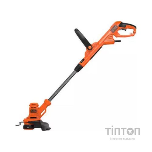 Тример садовий Black&Decker 0.45 кВт, ширина косіння 25 см, 7300 об/хв, вага 2.4 кг (BESTA525)