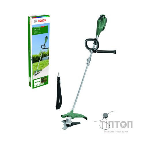 Тример садовий Bosch AFS 23-37 1000Вт, ліска 37см, ніж 23см, 5.7кг (0.600.8A9.000)