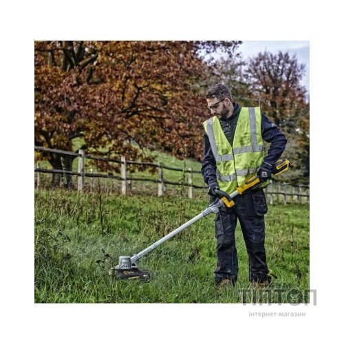 Тример садовий DeWALT 18 В, 5Ач, волосінь 2 мм, ширина косіння 36 см (DCMST561P1)
