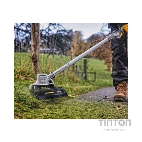 Тример садовий DeWALT 18 В, 5Ач, волосінь 2 мм, ширина косіння 36 см (DCMST561P1)