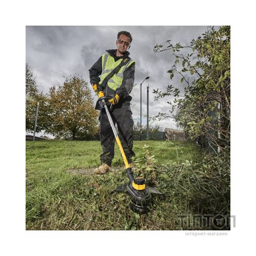 Тример садовий DeWALT 18 В, волосінь 2 мм, 36 см (без АКБ та ЗП) (DCMST561N)