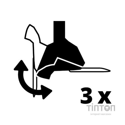 Тример садовий Einhell GE-CT 18/28 Li - Solo, PXC 18В, 28 см, волосінь 1.6 мм (без АКБ і ЗП) (3411242)