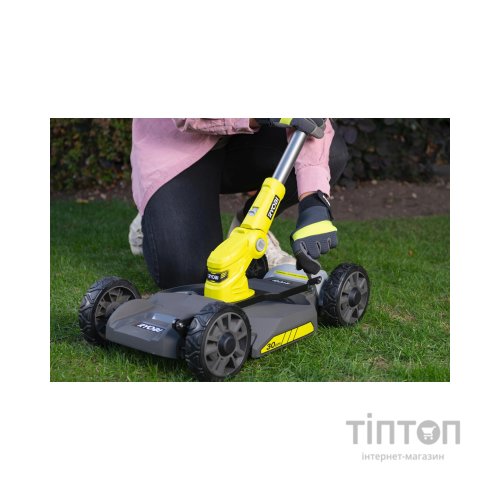 Тример садовий Ryobi RY18LMC30A-0 ONE+ 18В, 30см, висота 38-75мм, EasyEdge телескоп.штанга, 6.4кг (без АКБ та ЗП) (5133005917)