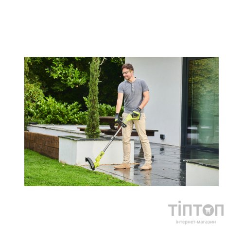 Тример садовий Ryobi RY18LMC30A-0 ONE+ 18В, 30см, висота 38-75мм, EasyEdge телескоп.штанга, 6.4кг (без АКБ та ЗП) (5133005917)