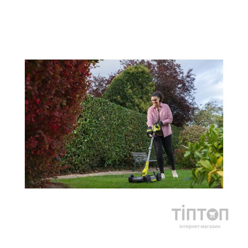 Тример садовий Ryobi RY18LMC30A-0 ONE+ 18В, 30см, висота 38-75мм, EasyEdge телескоп.штанга, 6.4кг (без АКБ та ЗП) (5133005917)