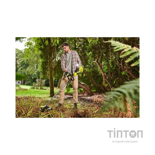 Тример садовий Ryobi RY18LTX38A-0 ONE+ НР 18В безщітковий, 38см(ліска) технології Whisper, 3.6кг (без АКБ та ЗП) (5133005730)