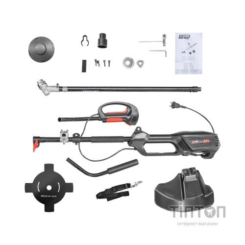 Тример садовий Stark GT-1320, 1300Вт, головка косильна, ніж на 4 леза, ремінь (320013020)