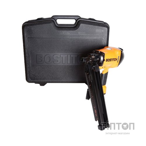 Цвяхозабивач Bostitch пневматичний, з плоскою обоймою, тип кріплення PL, L=45-90мм (F21PL-E)