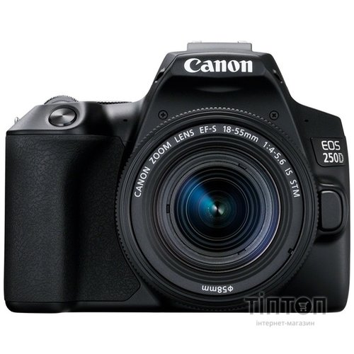 Цифрова дзеркальна фотокамера Canon EOS 250D Kit 18-55 IS STM Black