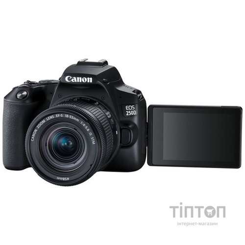 Цифрова дзеркальна фотокамера Canon EOS 250D Kit 18-55 IS STM Black