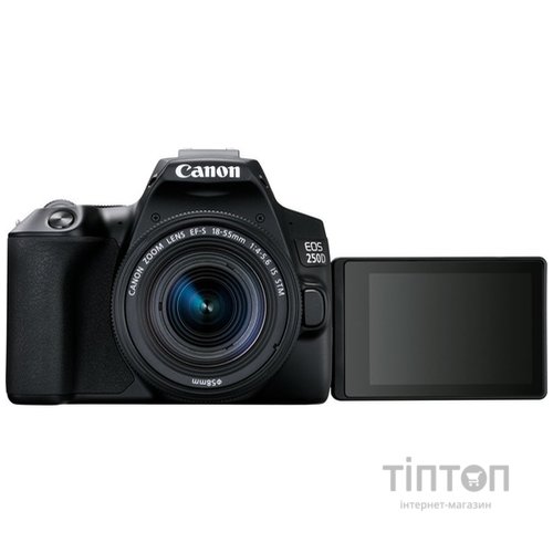 Цифрова дзеркальна фотокамера Canon EOS 250D Kit 18-55 IS STM Black