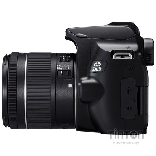 Цифрова дзеркальна фотокамера Canon EOS 250D Kit 18-55 IS STM Black