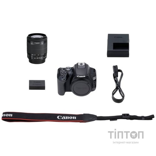 Цифрова дзеркальна фотокамера Canon EOS 250D Kit 18-55 IS STM Black