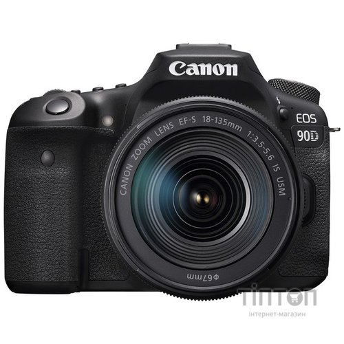 Цифрова дзеркальна фотокамера Canon EOS 90D 18-135 IS nano USM KIT