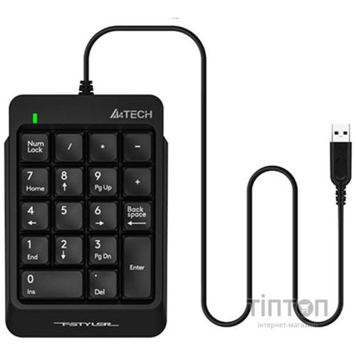 Цифровой клавиатурный блок A4Tech FK13P Black USB