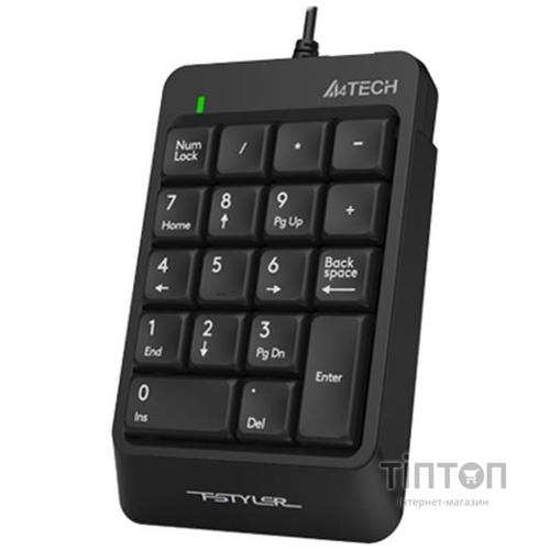 Цифровой клавиатурный блок A4Tech FK13P Black USB