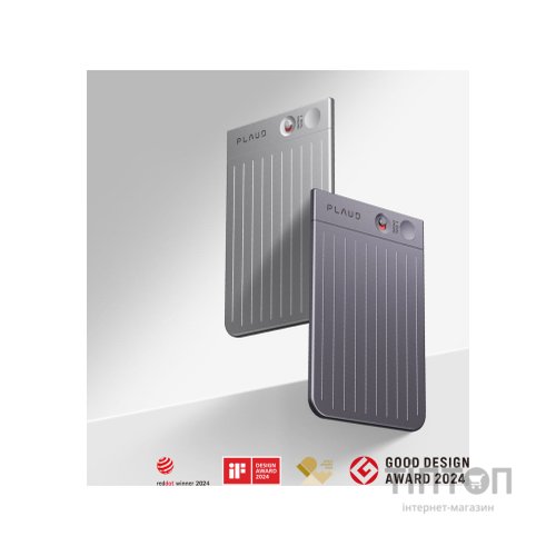 Цифровий диктофон PLAUD AI Note Silver (NB-100-SI)