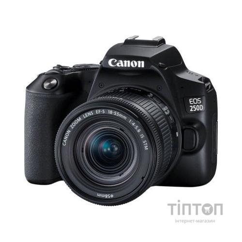 Цифровий фотоапарат Canon EOS 250D kit 18-55 IS STM Black (3454C007)