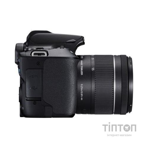 Цифровий фотоапарат Canon EOS 250D kit 18-55 IS STM Black (3454C007)