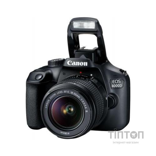 Цифровий фотоапарат Canon EOS 4000D 18-55 DC III kit (3011C004)