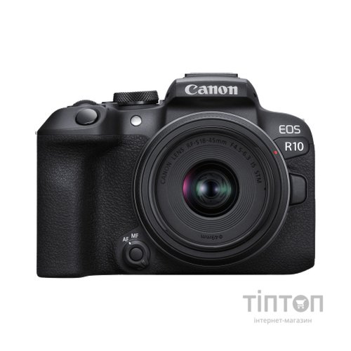 Цифровий фотоапарат Canon EOS R10 + RF-S 18-45 IS STM (5331C047)