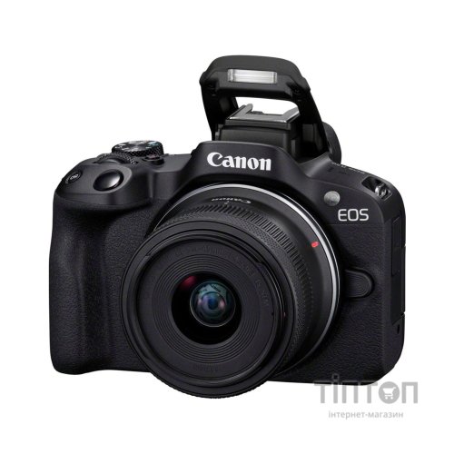 Цифровий фотоапарат Canon EOS R50 + RF-S 18-45 IS STM Black (5811C033)