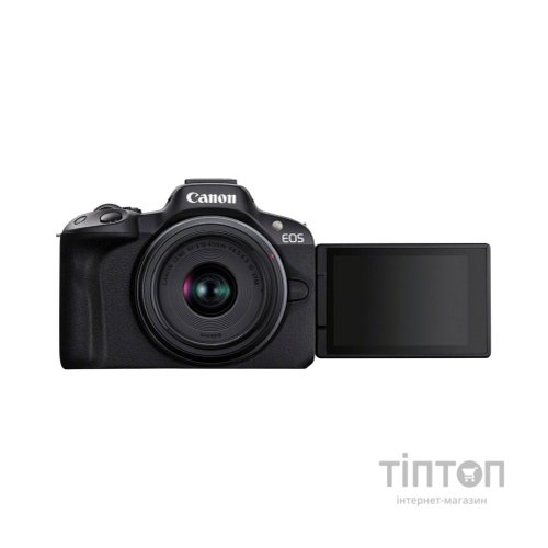Цифровий фотоапарат Canon EOS R50 + RF-S 18-45 IS STM Black (5811C033)