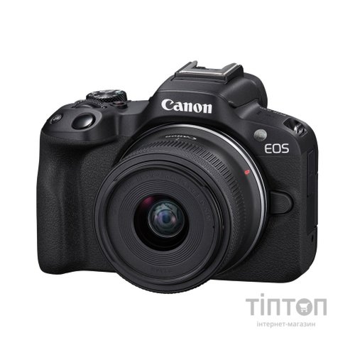 Цифровий фотоапарат Canon EOS R50 + RF-S 18-45 IS STM Black (5811C033)