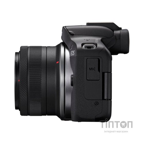 Цифровий фотоапарат Canon EOS R50 + RF-S 18-45 IS STM Black Creator Kit (5811C036)