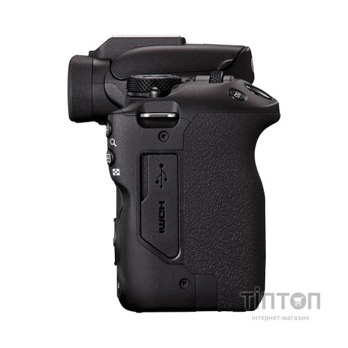 Цифровий фотоапарат Canon EOS R50 + RF-S 18-45 IS STM Black Creator Kit (5811C036)