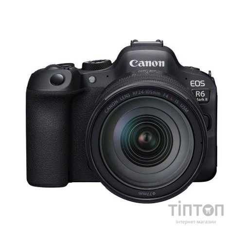 Цифровий фотоапарат Canon EOS R6 Mark II + RF 24-105 f/4.0 L IS (5666C029)