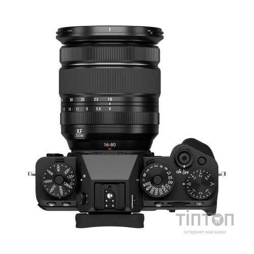 Цифровий фотоапарат Fujifilm X-T5 + XF 16-80 F4 Kit Black (16782571)