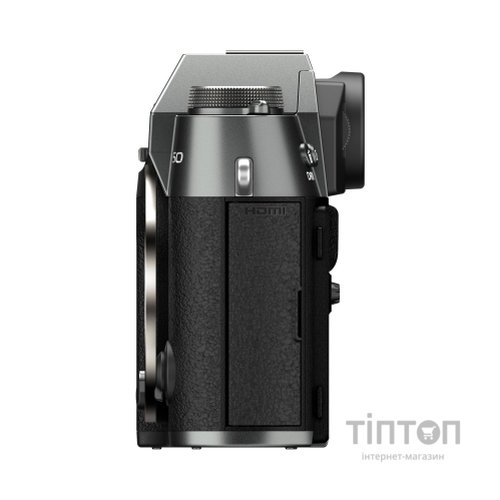 Цифровий фотоапарат Fujifilm X-T50 Body Charcoal silver (16828375)