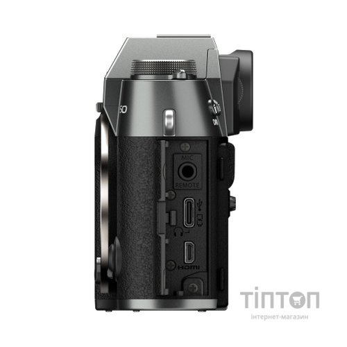 Цифровий фотоапарат Fujifilm X-T50 Body Charcoal silver (16828375)