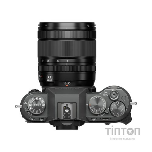 Цифровий фотоапарат Fujifilm X-T50 + XF16-50mmF2.8-4.8 R LM WR Kit Charcoal silver (16828650)