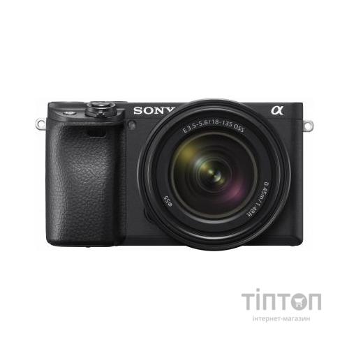Цифровий фотоапарат Sony Alpha 6400 kit 18-135 Black (ILCE6400MB.CEC)