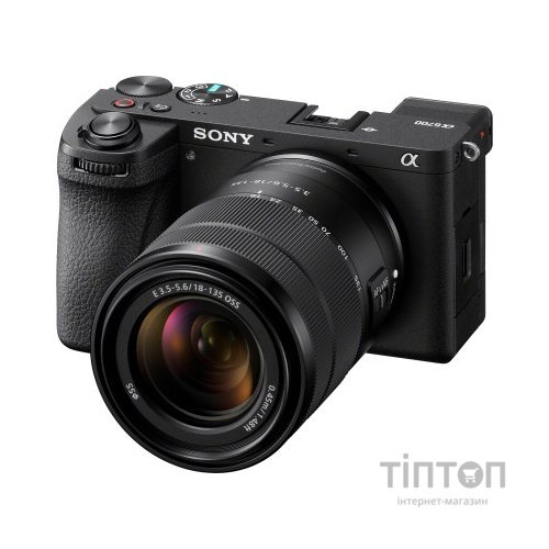 Цифровий фотоапарат Sony Alpha 6700 kit 18-135 Black (ILCE6700MB.CEC)
