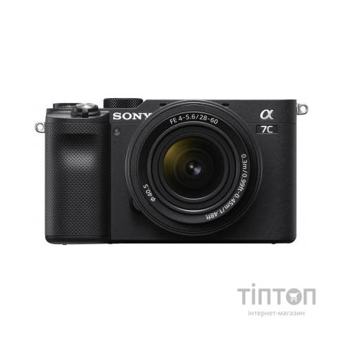 Цифровий фотоапарат Sony Alpha 7C Kit 28-60mm black (ILCE7CLB.CEC)