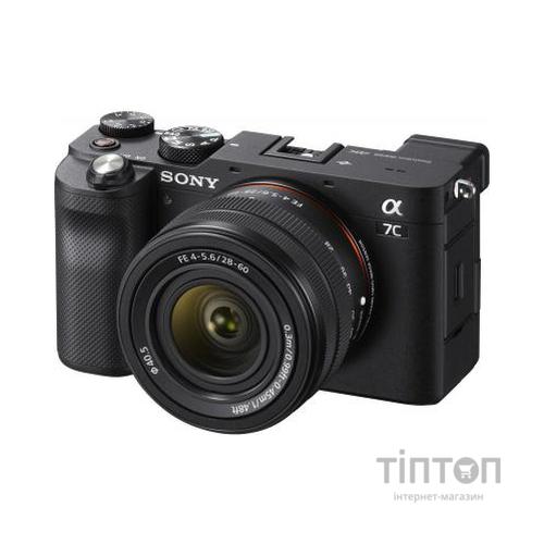 Цифровий фотоапарат Sony Alpha 7C Kit 28-60mm black (ILCE7CLB.CEC)