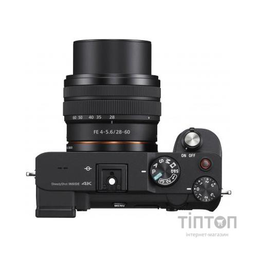Цифровий фотоапарат Sony Alpha 7C Kit 28-60mm black (ILCE7CLB.CEC)