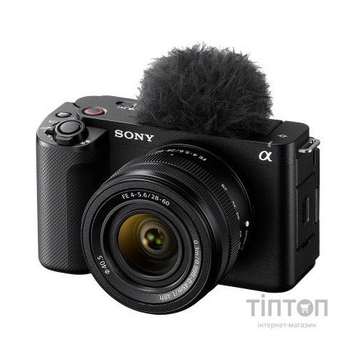 Цифровий фотоапарат Sony Alpha ZV-E1 kit 28-60mm Black (ZVE1LB.CEC)