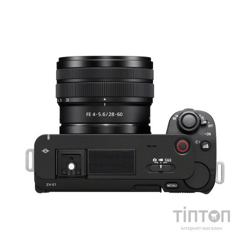 Цифровий фотоапарат Sony Alpha ZV-E1 kit 28-60mm Black (ZVE1LB.CEC)